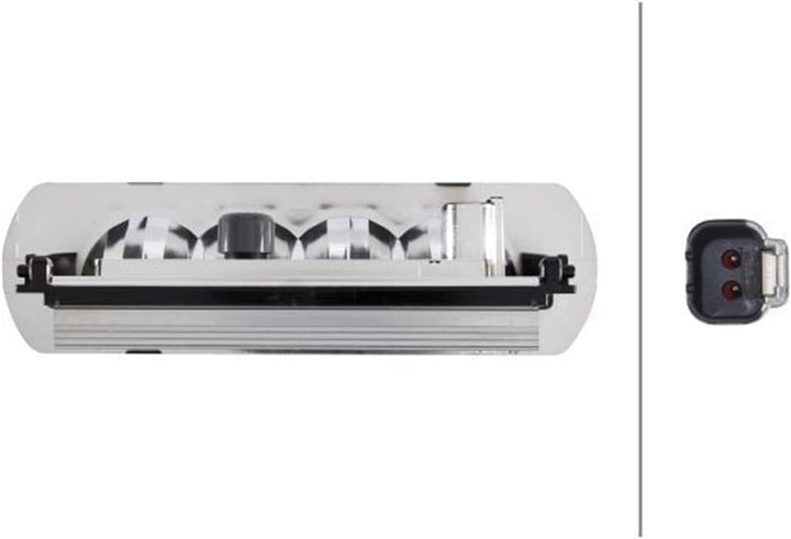 HELLA - LED-Arbeitsscheinwerfer - Modular Worklight Base Tech - 24/12V - 1250lm - Einbau/Schraubansc