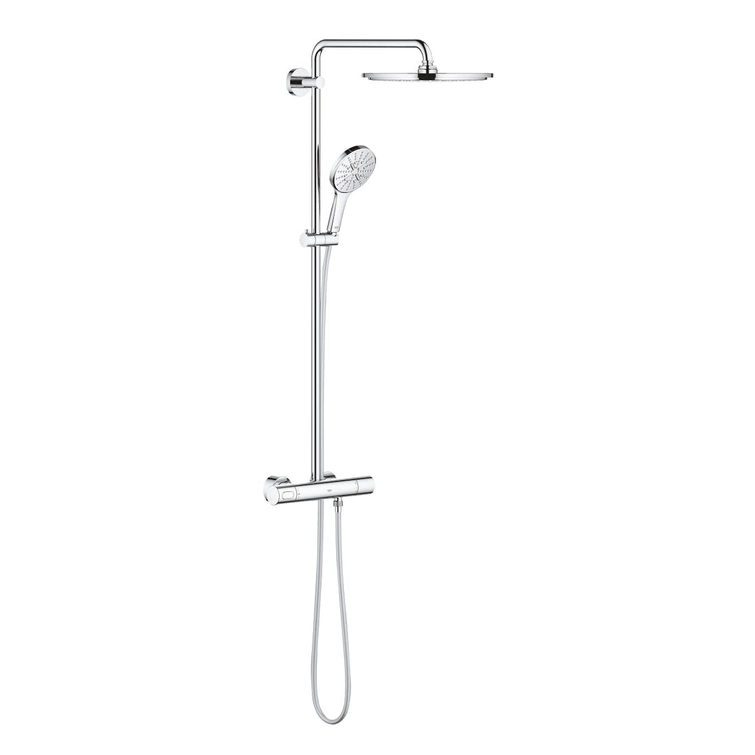 GROHE Rainshower Smartactive 310 -Duschsystem mit Thermostat für die Wandmontage (Sicherheitsperre b