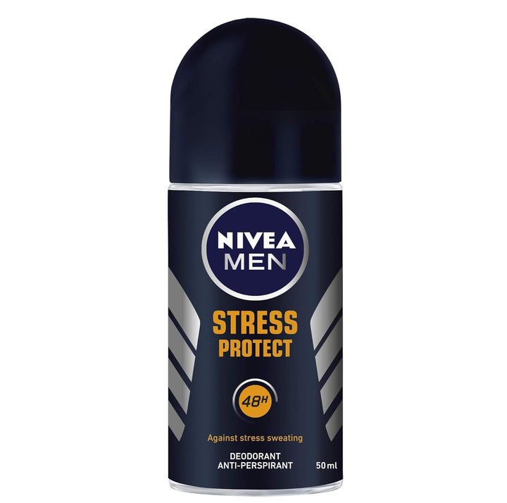 Nivea Stress Protect Men Deo Roll-On, 6er Pack (6 x 50 ml), Stress Protect