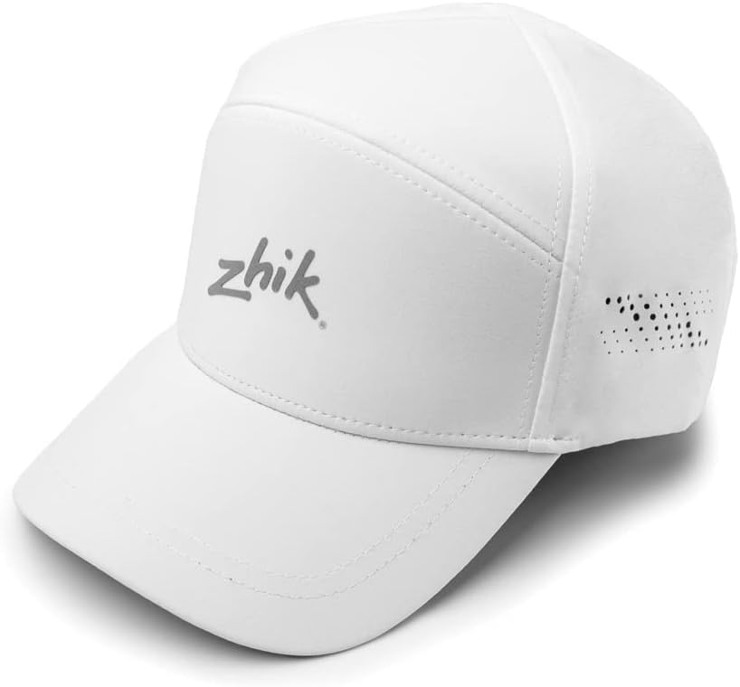 Zhik Sports Cap - Weiss - Easy Stretch Schnell Dry - Unisex - Gesamt Stretch sorgt für einen sichere