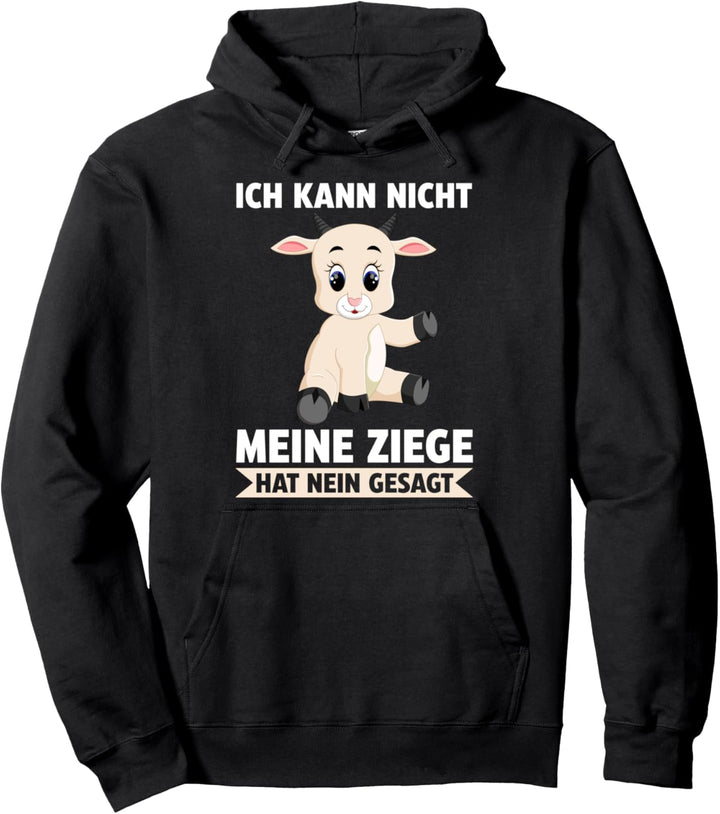 Bauernhof Ziege Ziegen Pullover Hoodie