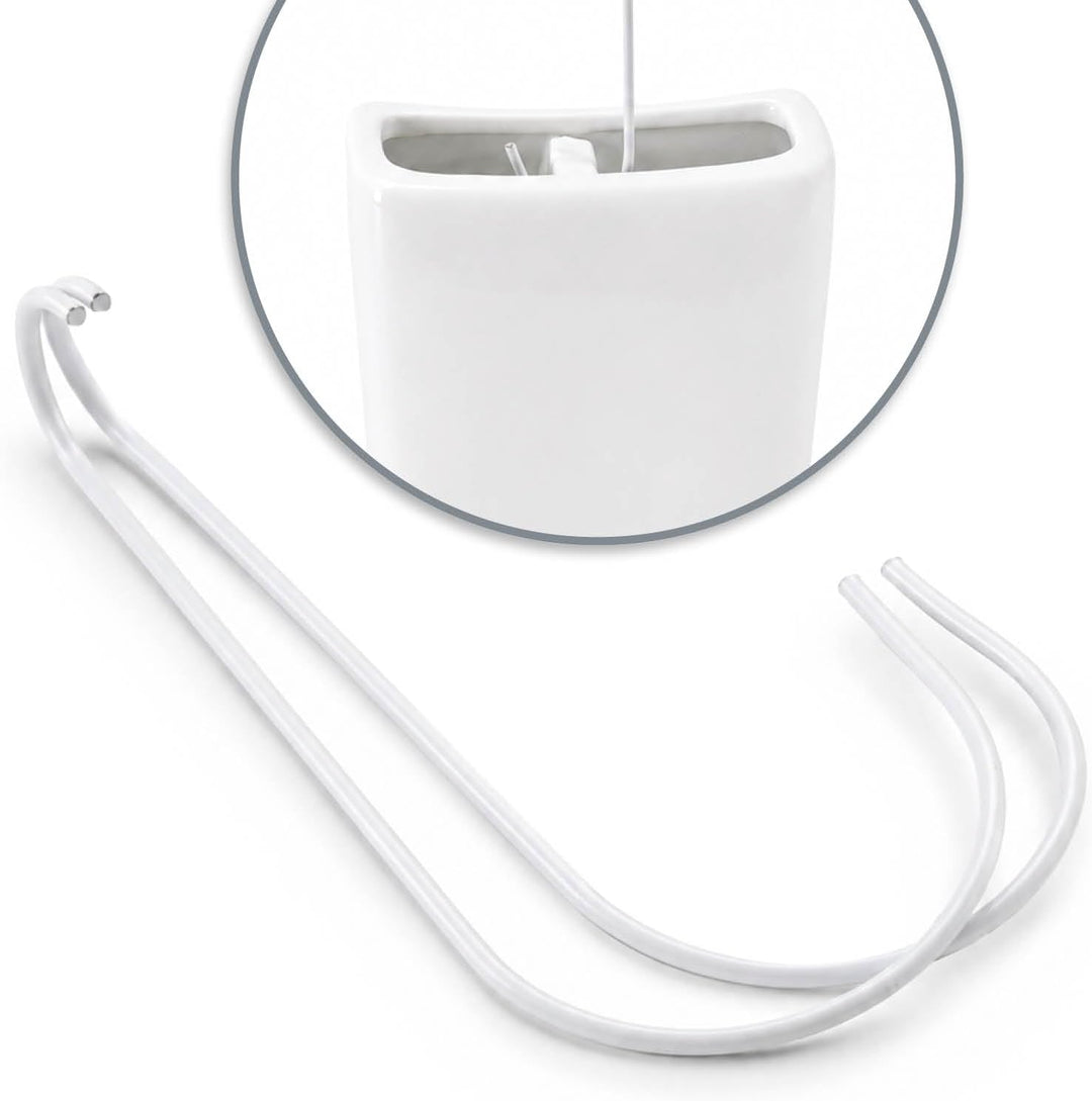 com-four® 2x Luftbefeuchter Heizung, Heizkörper Luftbefeuchter | Heizung Wasserverdunster aus Kerami