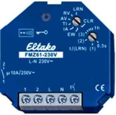 Eltako FMZ61-230V Funk Schaltaktor 1-Kanal Unterputz Schaltleistung (max.) 2000W Reichweite max. (i