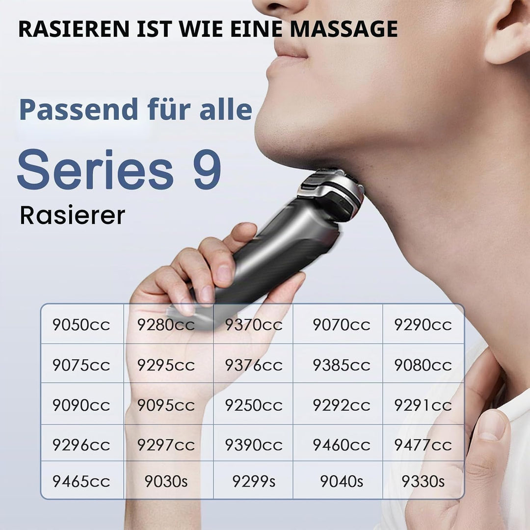 92M Series 9 Scherkopf S9 Kompatibel mit mit Rasierer Herren 9 Series 9050cc, 9280cc, 9370cc, 9070cc