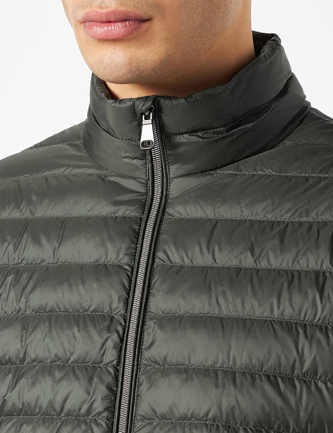 Geox Herren M2525dt2562 Down Coat (1er Pack) 50 Climbing Ivy, 50 Climbing Ivy