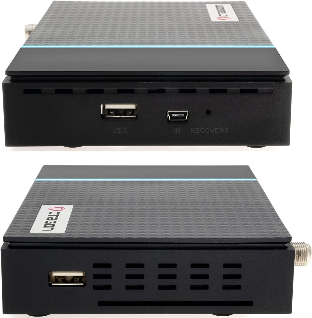 OCTAGON SX88 WL V2 (Version 2) 4K UHD S2+IP 1xDVB-S2 E2 Linux Smart TV Sat Receiver, Multiboot SW: D