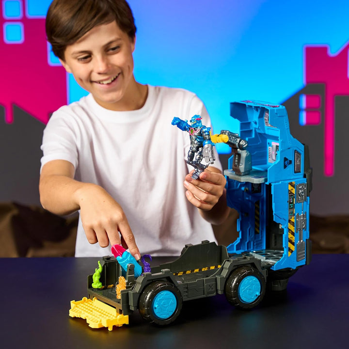 MRBEAST LAB Hybrids Mobiles Kampf-Labor, voll einsatzfähige Kampfstation, Exklusive MEGA-TECH Hybrid