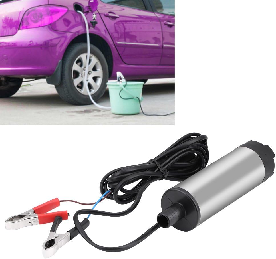 Elektrische Kraftstoffförderpumpe, 51mm abnehmbare Tauch-Dieselkraftstoff-Wasseröl-Elektropumpe, DC