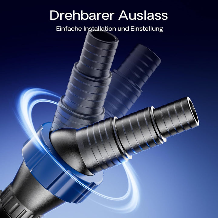 SunSun CTM-5800 SuperECO Teichpumpe Filterpumpe Skimmerpumpe 5200l/h 40W