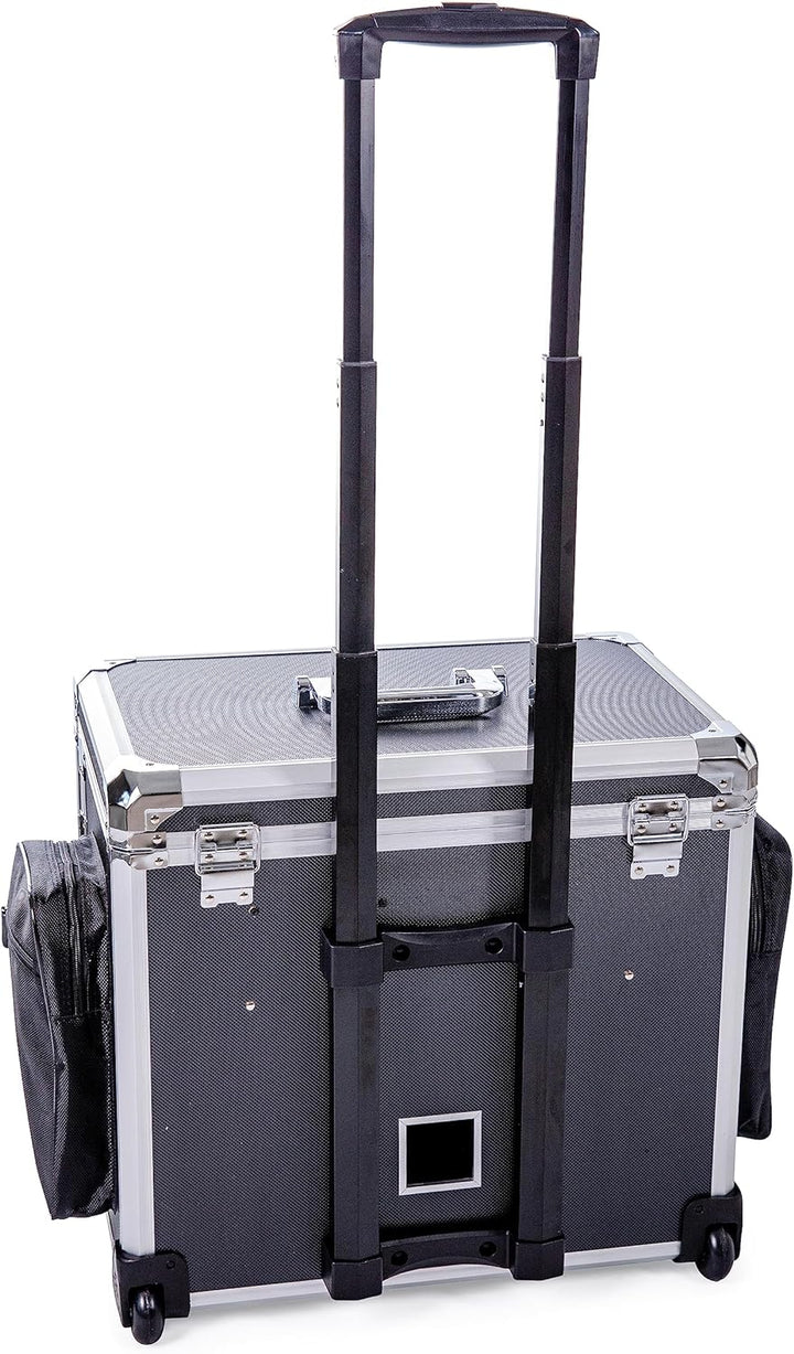 Fusspflegekoffer ideal für die Mobile Fusspflege Trolley Modell CS-Black Schwarz