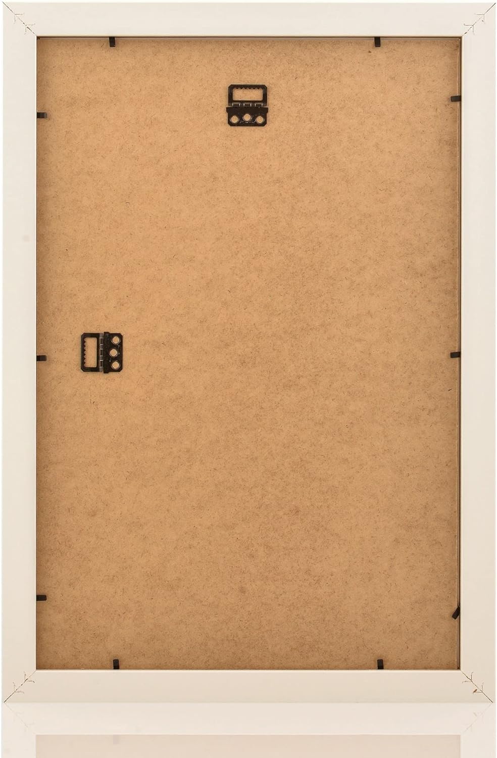 MONFRAME Bilderrahmen Modern - 80x100 cm - Weiss - mit Acrylglas 80x100 cm Weiss, 80x100 cm Weiss