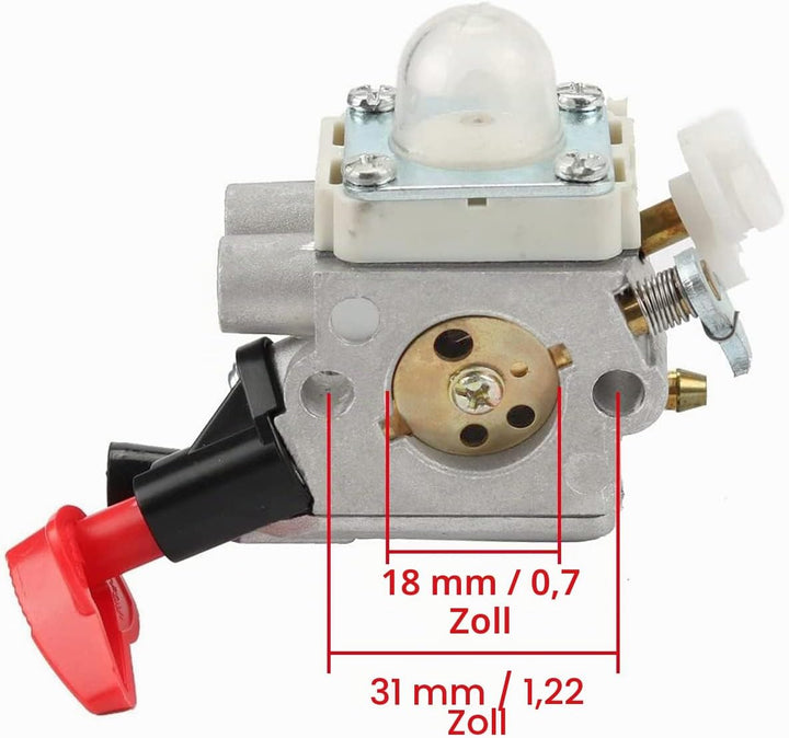 FS56RC Vergaser mit Luftfilter für Stihl FS40 FS50 FS56 FS70 FS70C FC70 FC56 FS56C HT56 HT56C KN56 K