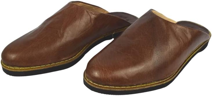 Gartiam - 100% Leder Solide und Bequeme Hausschuhe für Damen und Herren für Zuhause oder Outdoor - T