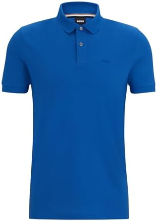 Pallas Poloshirt Aus Baumwoll-piqué Mit Logo-Details S Blau Neun, S Blau Neun