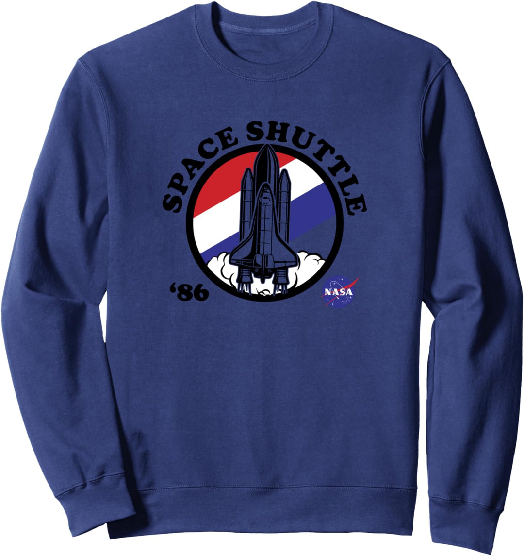 NASA Space Camp Red White Blue '86 Badge Sweatshirt