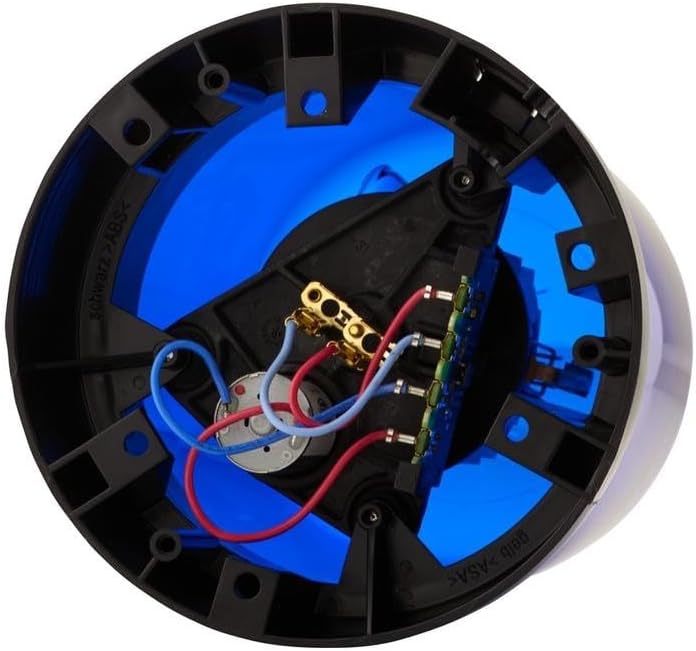 HELLA - Halogen-Rundumkennleuchte - KL 7000 - 12V - blau - Anbau/geschraubt - Stecker: Flachstecker