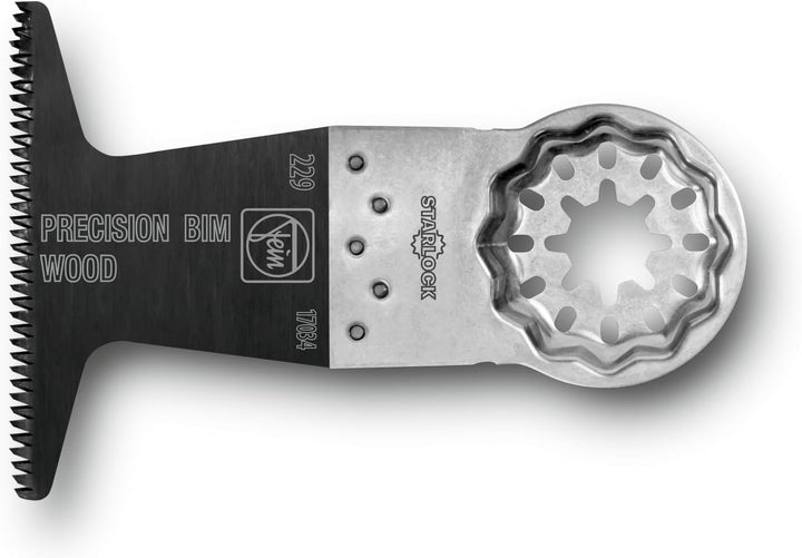 FEIN E-Cut Precision Sägeblatt, Ve. 5 St., Breite 50 mm, Länge 50 mm, Aufnahme Starlock, Bi-Metall m
