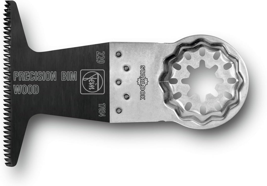 FEIN E-Cut Precision BIM-Sägeblatt, Ve. 5 St., Breite 65 mm, Länge 50 mm, Aufnahme Starlock, Bi-Meta