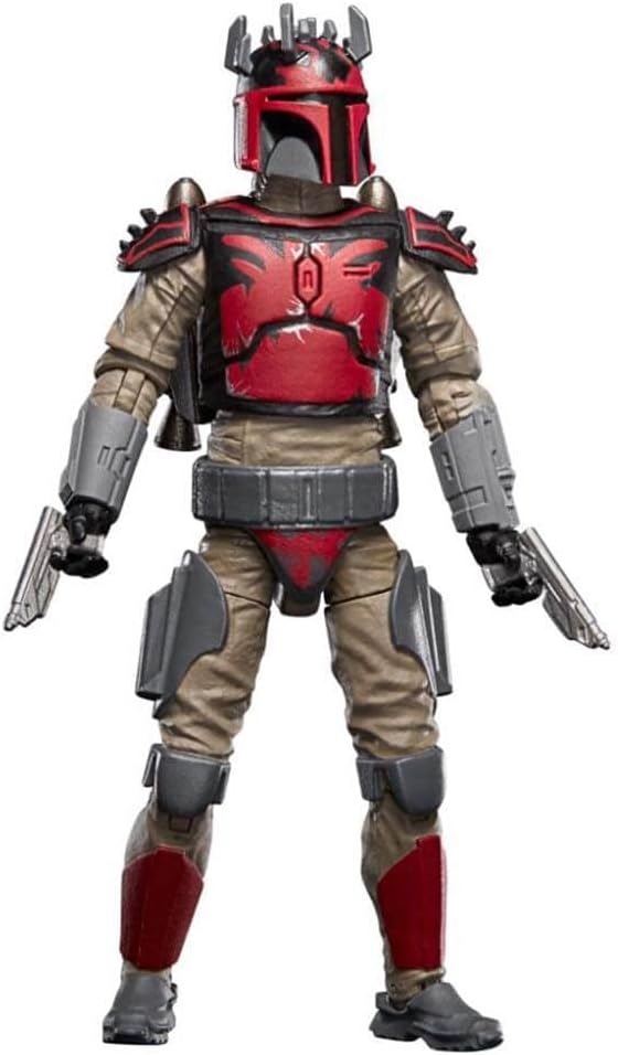 Star Wars Hasbro The Vintage Collection Mandalorian Super Commando Captain, 9,5 cm grosse Figur The