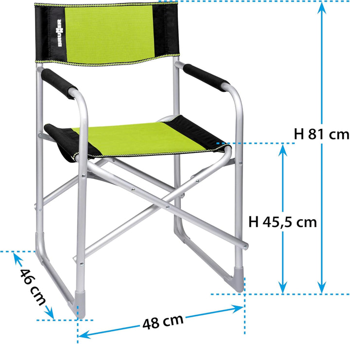BRUNNER Stuhl Regista Captain Grün/Schwarz, Grün/Schwarz