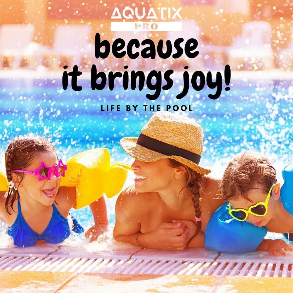 Aquatix Pro Heavy Duty Pool Bürste Premium Aluminium Schwimmbad Reinigungsbürste von mit Edelstahl B