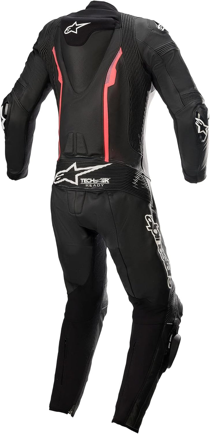 Alpinestars Stella Missile V2 1-Teiler Motorrad Damen Lederkombi, schwarz/pink, 48 48 Schwarz/Diva P