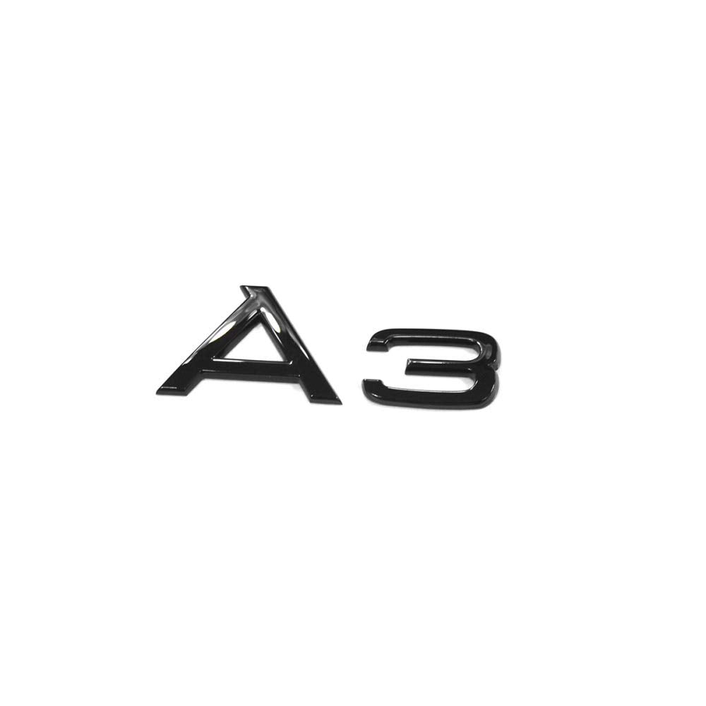 Audi 8Y0071803 Schriftzug A3 schwarz Tuning Exclusive Black Edition Emblem