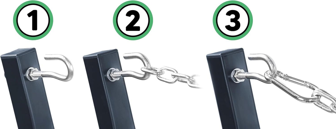 ZOLTA Hängemattengestell - Graphit - Zusammenklappbar - Hängemattenständer Für Garten & Balkon - Max