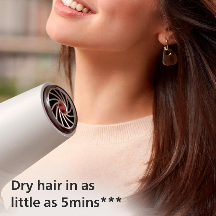 Philips 5000 Series Haartrockner – Haartrockner mit ThermoShield Technologie, Volumendiffusor und 14