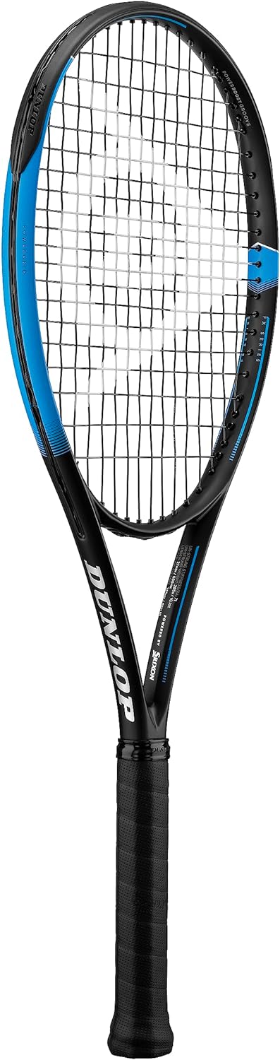 Dunlop Fx 500 Ls unbesaitet 285g Tennisschläger Turnierschläger Schwarz - Blau 2