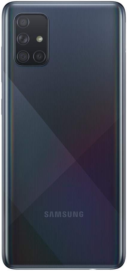 Samsung Galaxy A71 Dual-SIM 128 GB - Prism Crush Black Vereinigtes Königreich Schwarz 128GB, Vereini