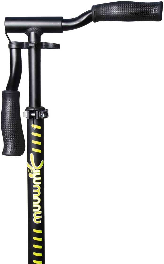 muuwmi Aluminium Scooter Pro – Tretroller, 215 mm, ABEC 7, für Kinder und Erwachsene, GS-geprüft, hö