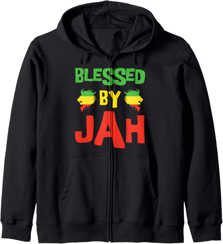 Rasta Kleidung Herren Reggae Lion Dreadlocks Herren Kapuzenjacke