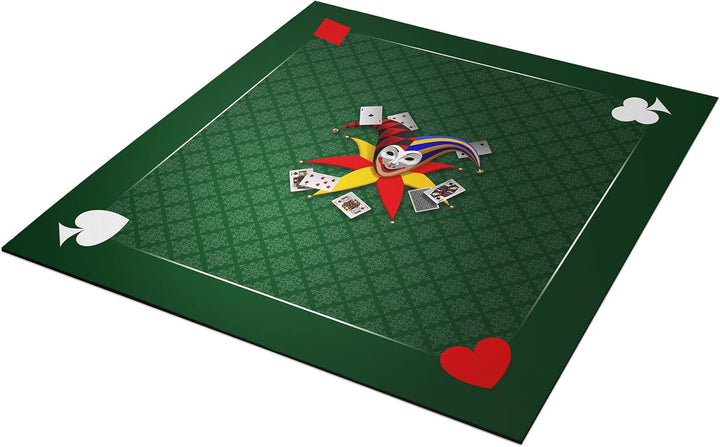 Belote Joker Teppich – Grün – 60 x 60 cm – Französisches Produkt