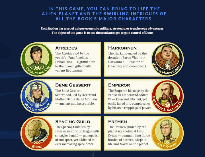 Gale Force Nine GF9DUNE1 Dune Board Game