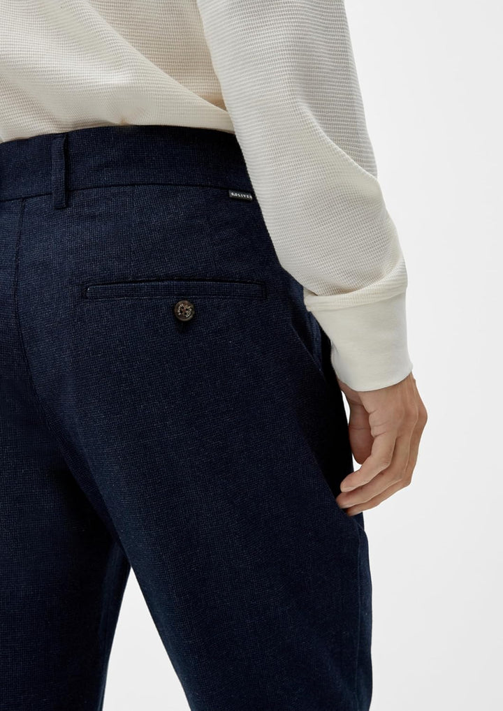 s.Oliver Herren Hosen lang 25 Blau, 25 Blau