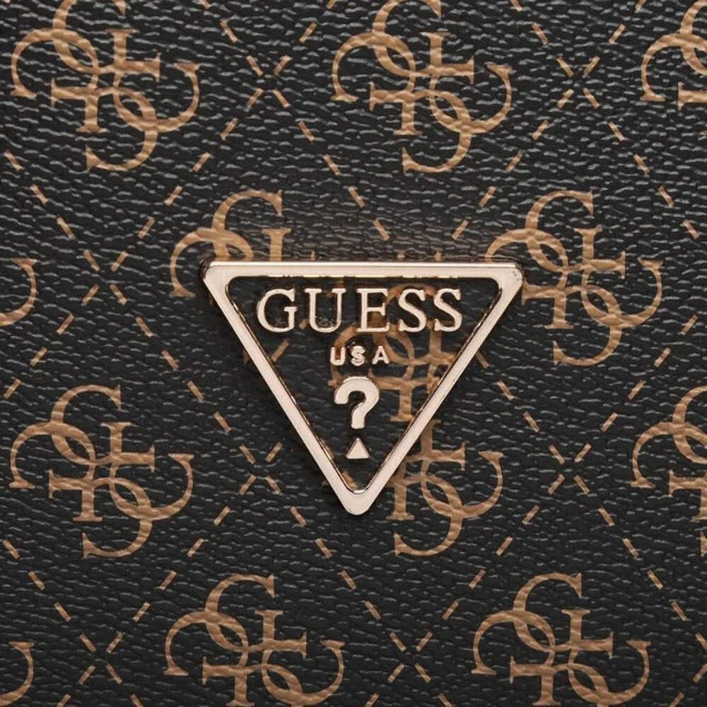 GUESS Damen Noelle Noel Tote Bag Braun, Braun