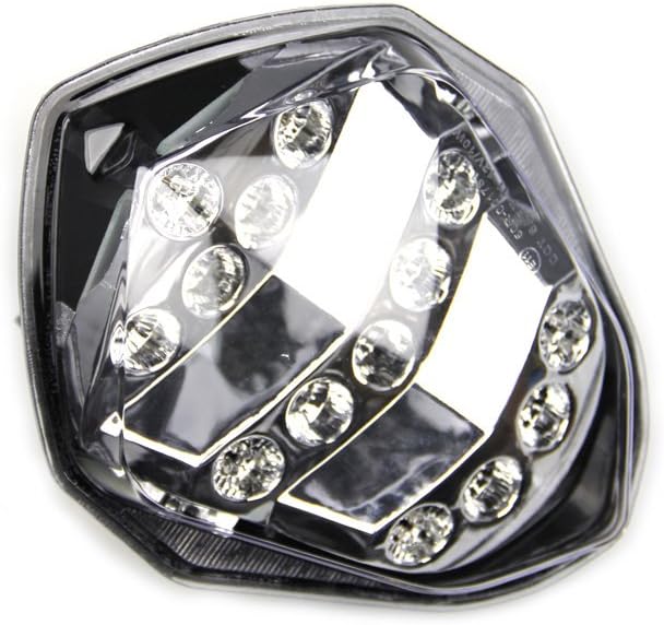 avdb-moto LED-Bremslicht mit integriertem Blinker kompatibel mit Suzuki GSXR1000, K3, K4 2003/2004 (