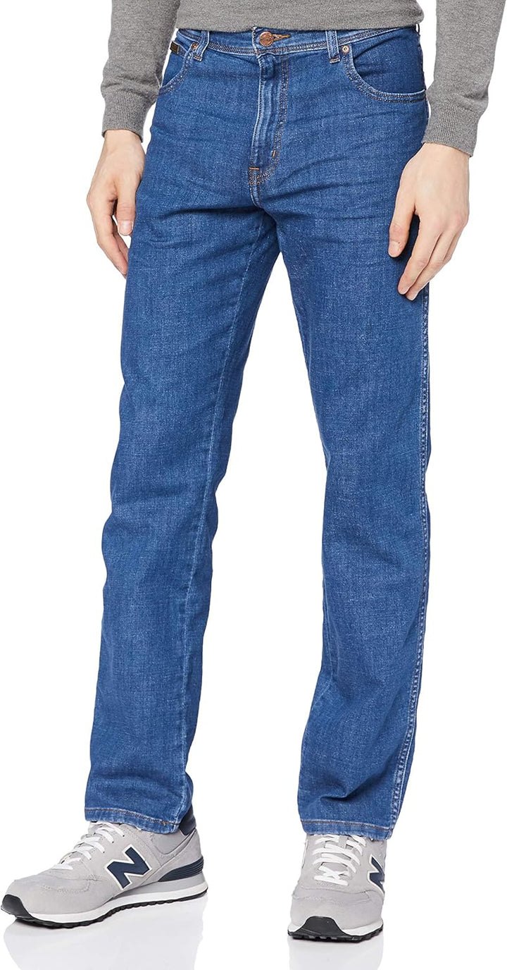 Wrangler Herren Texas Contrast Jeans 31W / 34L Stone Lite, 31W / 34L Stone Lite