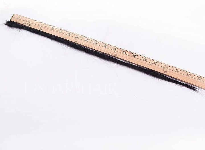 100% Echthaar Dreadlock Extensions 20 Zoll 5 Stränge/Pack Handgemachte Crochet Dreadlocks Extension