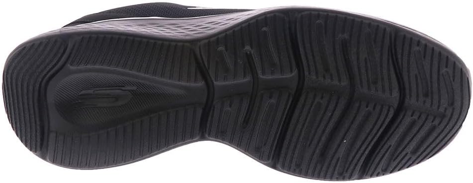 Skechers Herren Fabric 45 EU Schwarz, 45 EU Schwarz