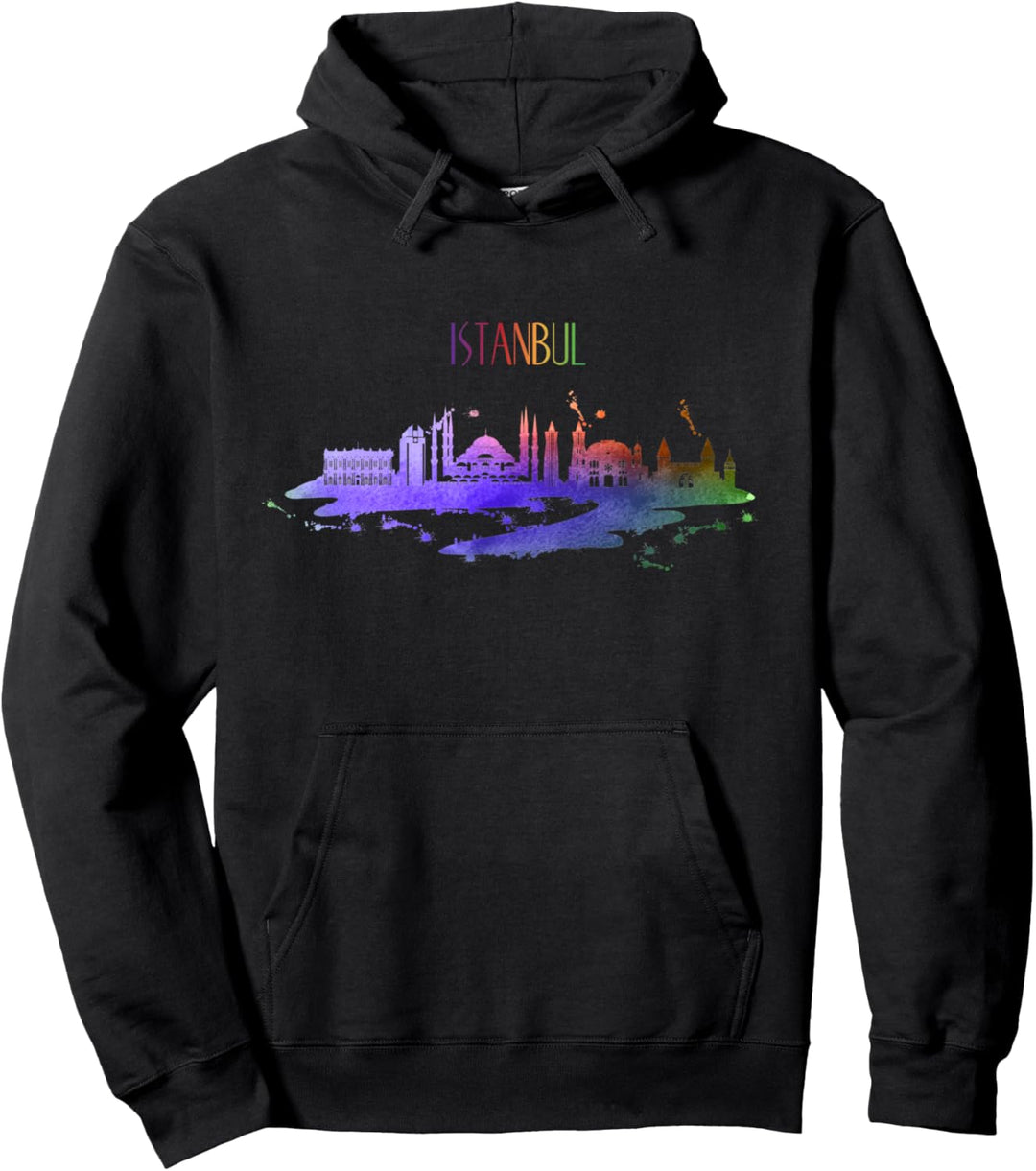 Türkisches Souvenir Türkei mit Istanbul Skyline Pullover Hoodie