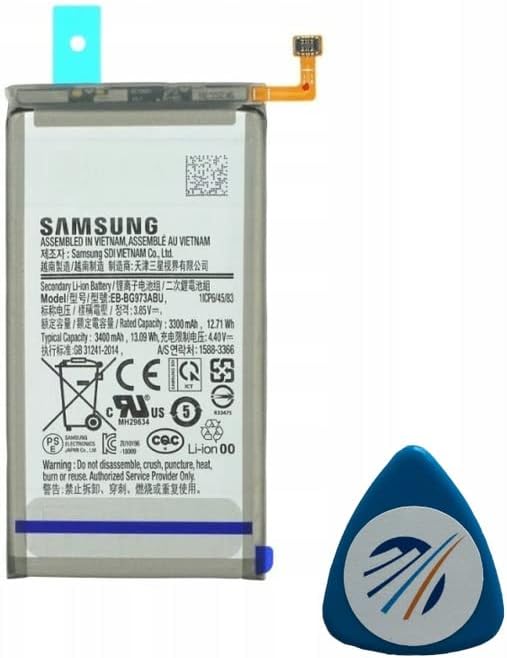 INNCOMM Original Akku für Samsung Galaxy S10 SM-G973 Original OEM - 3400 mAh Lithium-Ionen-Batterie