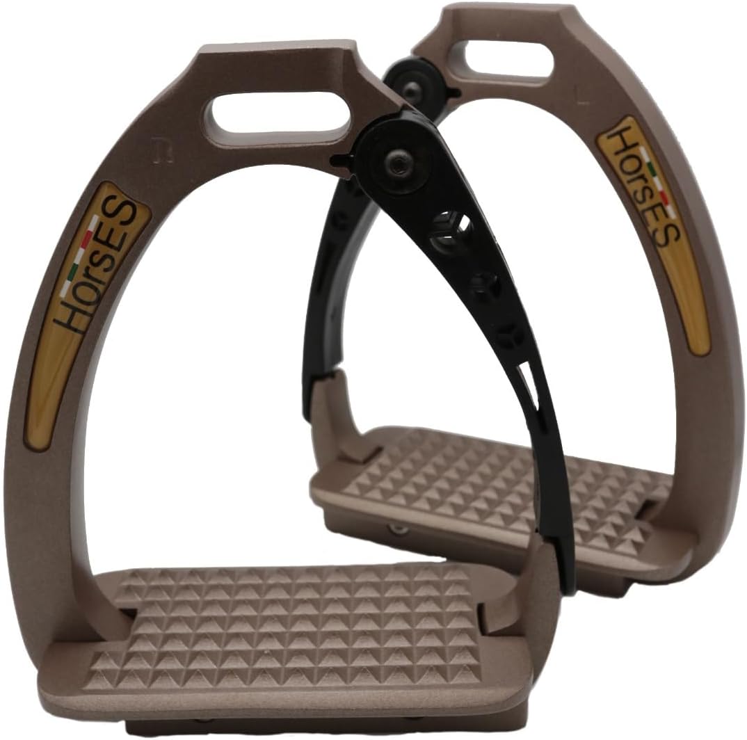 Horses Sicherheitsbügel, entworfen für maximale Sicherheit und Komfort des Reiters, modern und elega