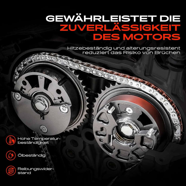 Steuerkettensatz Steuerkette für A1 A3 Altea Ibiza Leon Fabia Octavia Rapid Roomster Yeti Beetle Cad