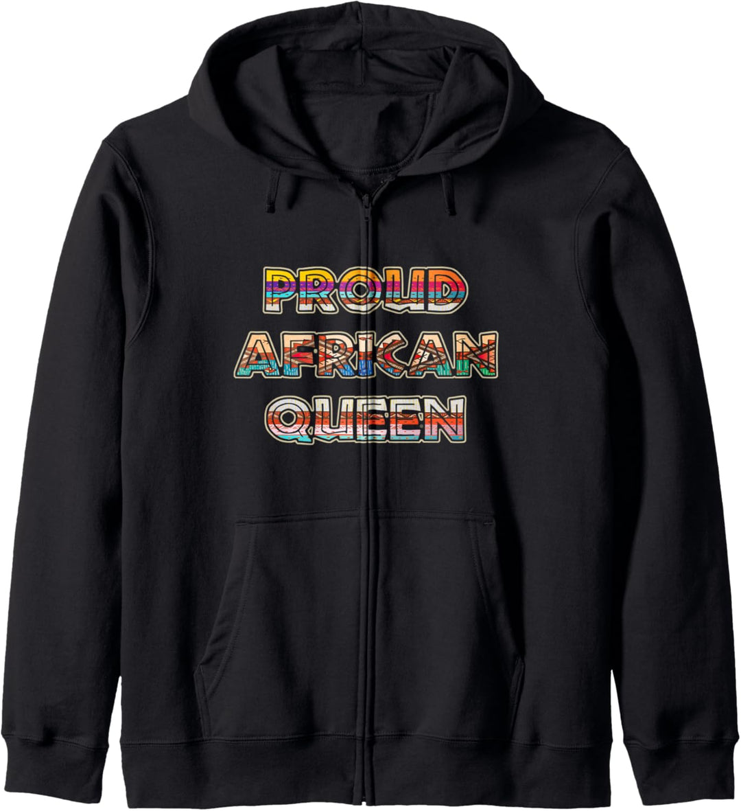 Black History Month Proud African American Pride Women Queen Kapuzenjacke