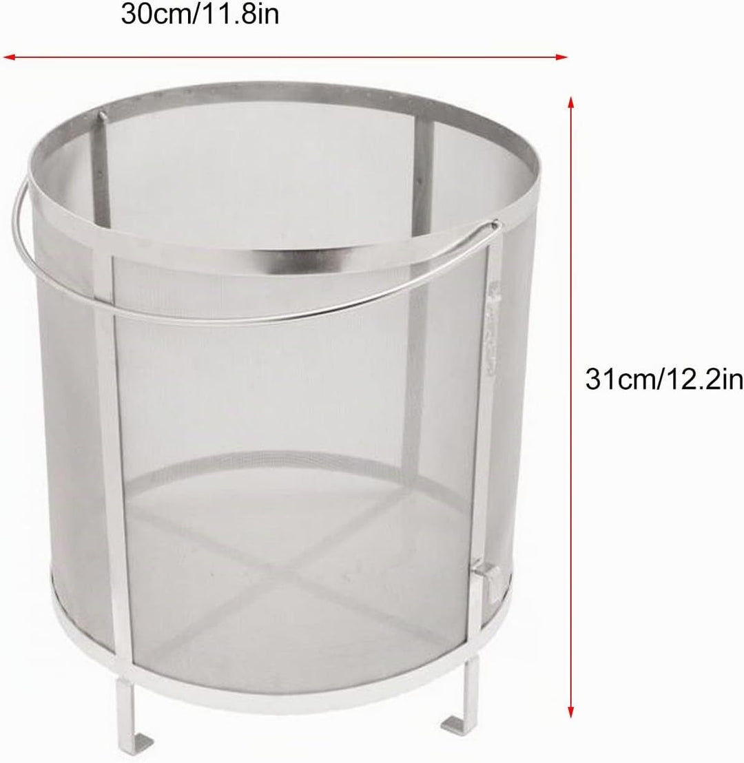 Natudeco Brauen Hopfensieb mit Ständer Multifunktionaler Bierhopfenfilter Homebrew Hopfensieb Edelst