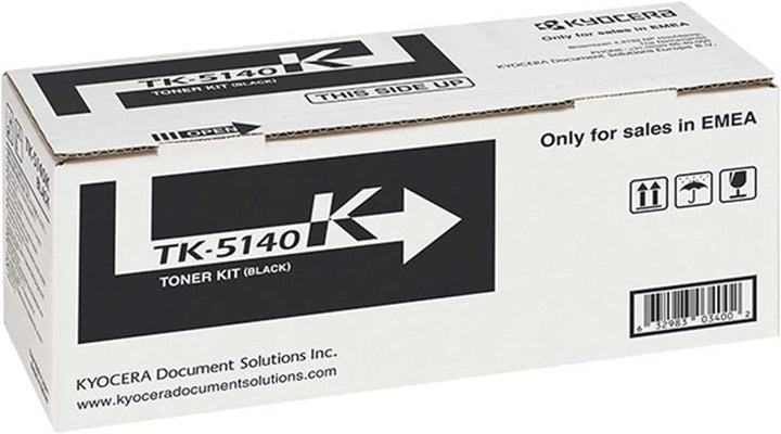 4x Original Kyocera Toner TK5140 TK 5140 für Kyocera Ecosys M 6530 CDN - BK, Cy, Ma, Ye - Leistung:
