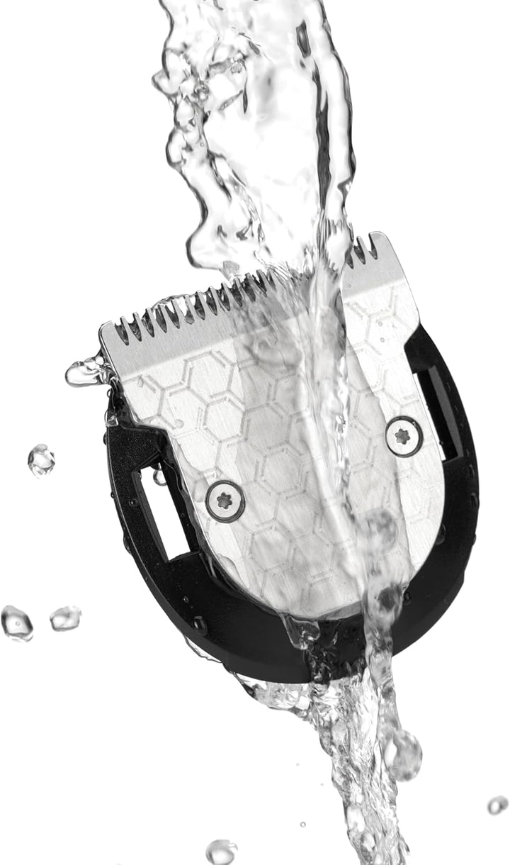 BaByliss Men Carbon Titanium Akku Haarschneider für Kopf- und Barthaare 26 Schnittlängen 0, 5mm-25mm