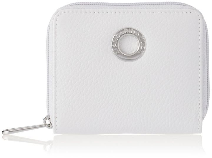 Mandarina Duck Damen Mellow Leather Wallet Reisezubehör-Brieftasche 10x12x2 (L x H x W) Nimbus Cloud